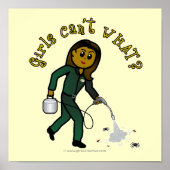 Dunkle Exterminator-Girl Poster (Vorne)