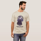 Dunkle Fairy, Fantasie Design.. T-Shirt (Vorne ganz)