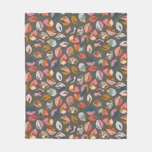 Dunkle Fallende Blätter werfen Decke (Vorderseite)