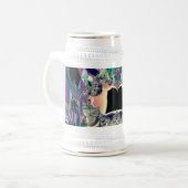 Dunkle Fantasie Bierglas (Vorderseite Links)