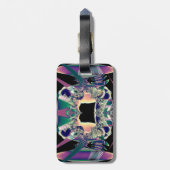 Dunkle Fantasie Gepäckanhänger (Rückseite vertikal)