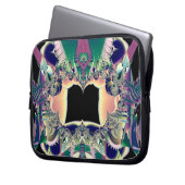 Dunkle Fantasie Laptopschutzhülle (Vorderseite Links)