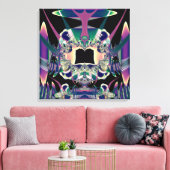Dunkle Fantasie Leinwanddruck (Insitu (Wohnzimmer))