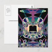 Dunkle Fantasie Postkarte (Vorne/Hinten)