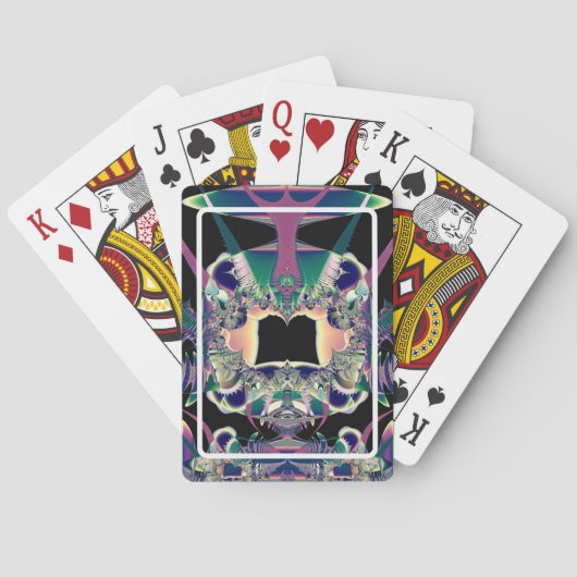 Dunkle Fantasie Spielkarten (Rückseite)