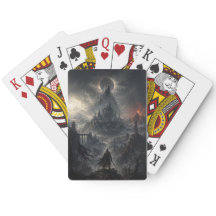 Dunkle Fantasy-Eclipse-Gotisches-Kartenspiel-Schlo
