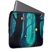 Dunkle Fantasy Forest Mystery Laptopschutzhülle (Vorne Rechts)