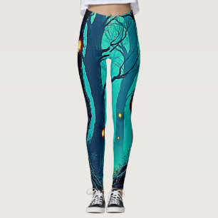 Dunkle Fantasy Forest Mystery Leggings