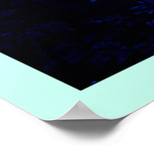 Dunkle Fantasy Forest Mystery Poster (Ecke)