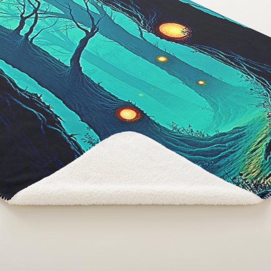 Dunkle Fantasy Forest Mystery Sherpadecke (3/4)