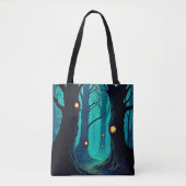 Dunkle Fantasy Forest Mystery Tasche (Vorderseite)