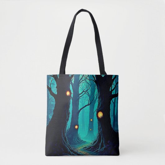Dunkle Fantasy Forest Mystery Tasche (Vorderseite)