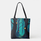 Dunkle Fantasy Forest Mystery Tasche (Rückseite)