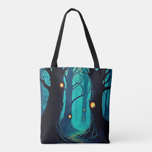 Dunkle Fantasy Forest Mystery Tasche (Rückseite)