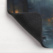 Dunkle Fantasy-Horror-Landschaft Mousepad (Ecke)