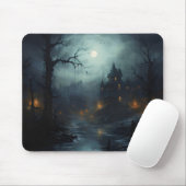 Dunkle Fantasy-Horror-Landschaft Mousepad (Mit Mouse)