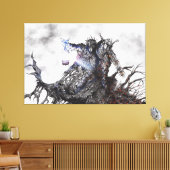 Dunkle Fantasy-Kunst Leinwanddruck (Insitu (Wohnzimmer))