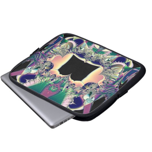 Dunkle Fantasy Laptopschutzhülle (Vorne Knopf)