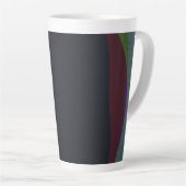 Dunkle Farbe Abstrakt 716 Milchtasse (Rechte Ecke)