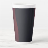 Dunkle Farbe Abstrakt 716 Milchtasse (Vorderseite)
