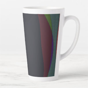 Dunkle Farbe Abstrakt 716 Milchtasse