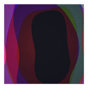 Dunkle Farbe Abstrakt 716 Poster