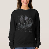 Dunkle Farbe Lesen Sweatshirt (Vorderseite)