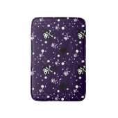 Dunkle FarbeEmo Muster mit Farbe Badematte (Vorderseite Vertikal)