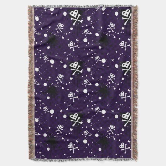 Dunkle FarbeEmo Muster mit Farbe Decke (Vorderseite Vertikal)