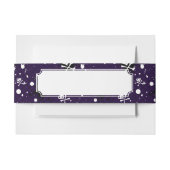 Dunkle FarbeEmo Muster mit Farbe Einladungsbanderole (Vorderseite Beispiel)