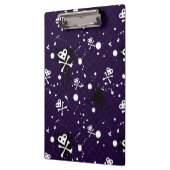 Dunkle FarbeEmo Muster mit Farbe Klemmbrett (Links)