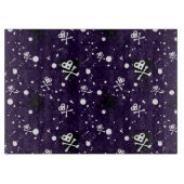 Dunkle FarbeEmo Muster mit Farbe Schneidebrett (Vorderseite)