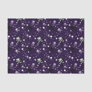 Dunkle FarbeEmo Muster mit Farbe Seidenpapier