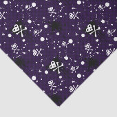 Dunkle FarbeEmo Muster mit Farbe Seidenpapier (Ausschnitt)