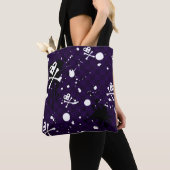 Dunkle FarbeEmo Muster mit Farbe Tasche (Von Nahem)