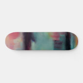 Dunkle, farbige abstrakte Mischung Skateboard (Horizontal)