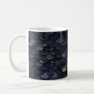 Dunkle Farbskalierungs-Muster Kaffeetasse
