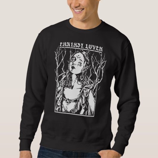 Dunkle Fee Girl Sweatshirt (Vorderseite)