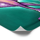 Dunkle Fee Poster (Ecke)