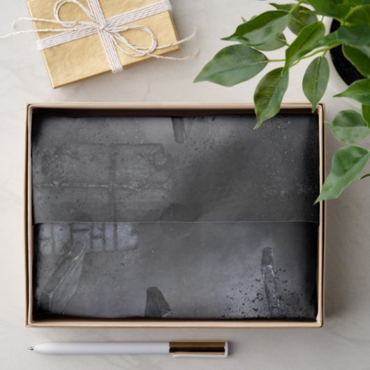 Dunkle Fee Seidenpapier (Geschenk)