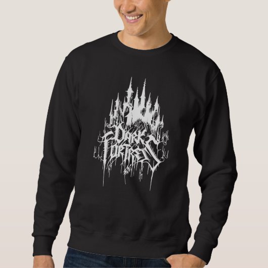 Dunkle Festungsburg Sweatshirt (Vorderseite)