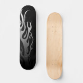 dunkle Flamme Skateboard (Vorderseite)