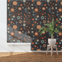 Dunkle Flora Moderne Wildblume