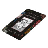 Dunkle Flora speichert das Datumsfenster Magnet (Linke Seite)