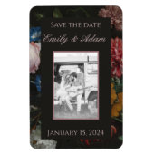 Dunkle Flora speichert das Datumsfenster Magnet (Vertikal)