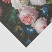 Dunkle Flora Stillleben Seidenpapier (Ausschnitt)