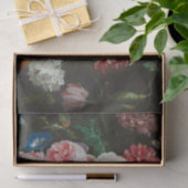 Dunkle Flora Stillleben Seidenpapier (Geschenk)