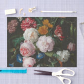 Dunkle Flora Stillleben Seidenpapier (Handwerk)