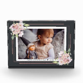 Dunkle Floral auf schwarz | Foto der Mutter (Vorderseite)