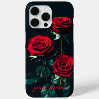 Dunkle florale Rose Case-Mate iPhone Hülle